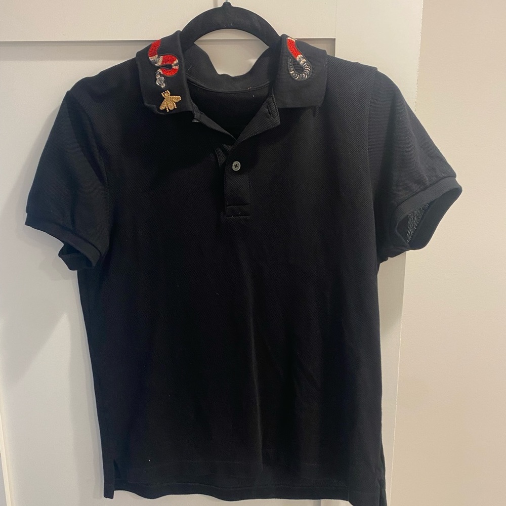 Gucci black polo